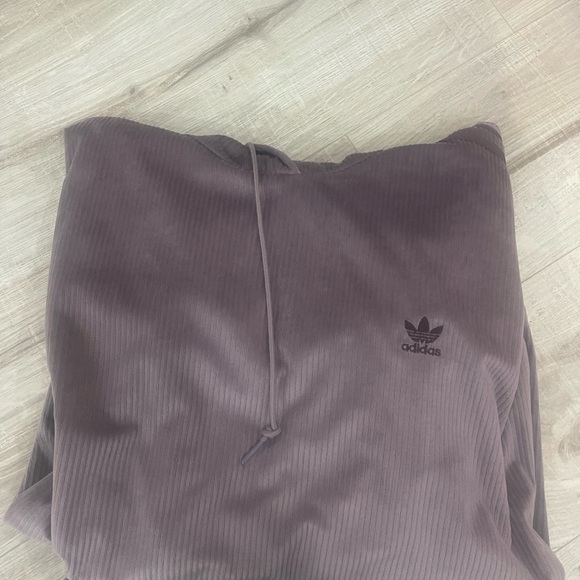 Adidas purple Sweater Hoodie -1X - Picture 7 of 12